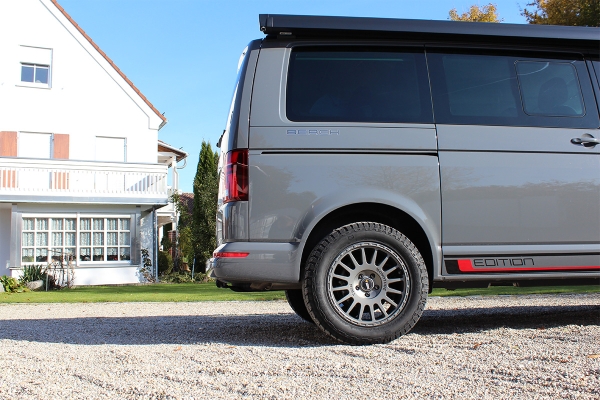 8x18 ET45 Twin-Monotube-Projekt-AT2 Alufelge granit für VW T5